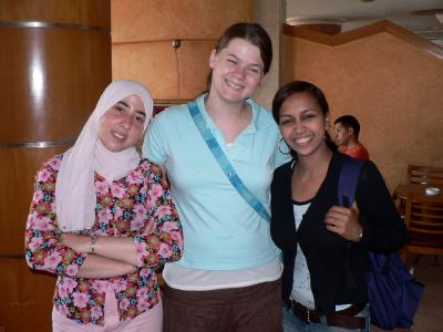 me,fatiha and staff